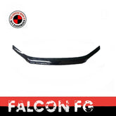 TRADIESCHOICE Black Tinted Bonnet Protector Guard for Ford Falcon FG 2008-2014 XR XR6 XR8 | Style and Protection Combined